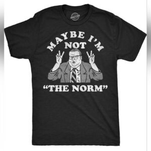 Graphic Tee Men's XL - Maybe I'm Not "The Norm" Chris Farley, New Without Tags